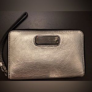 Marc by Marc Jacob silver wristlet